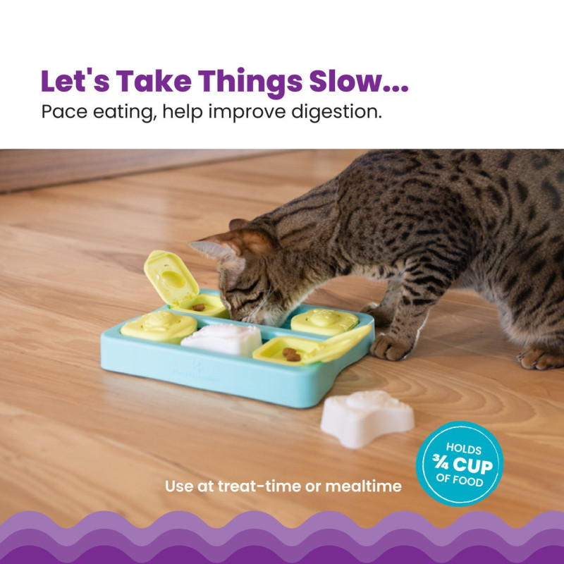 Outward Hound Kitty Cube Puzzle for Cats развивающая игрушка для котов - фото 4