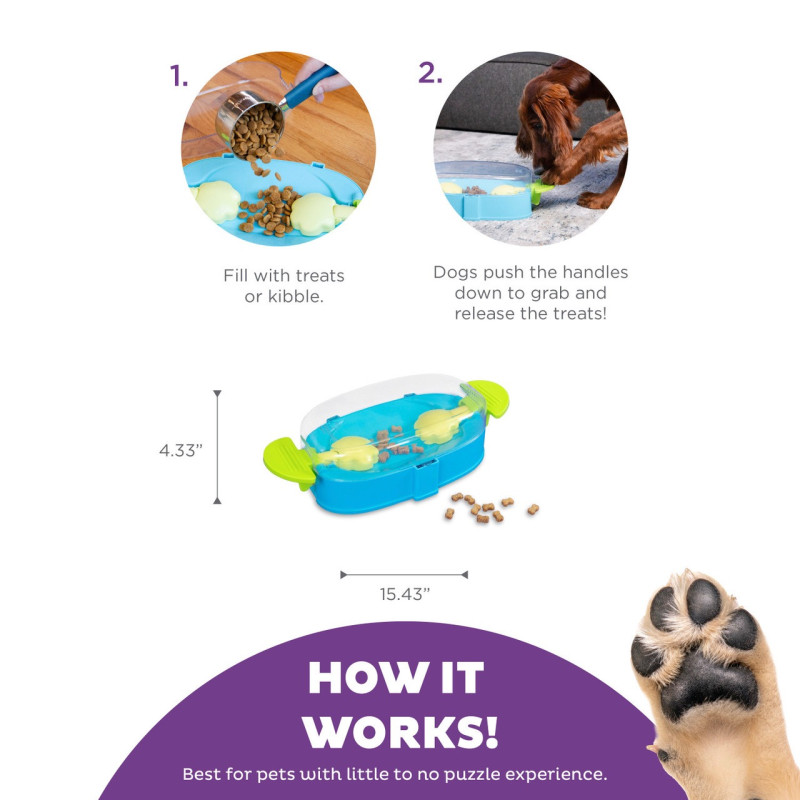 Outward Hound Paw N' Play Dog Puzzle інтерактивна іграшка для собак - фото 4