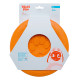 West Paw Zisc Flying Disc игрушка для собак оранжевая, 22 см - фото 2