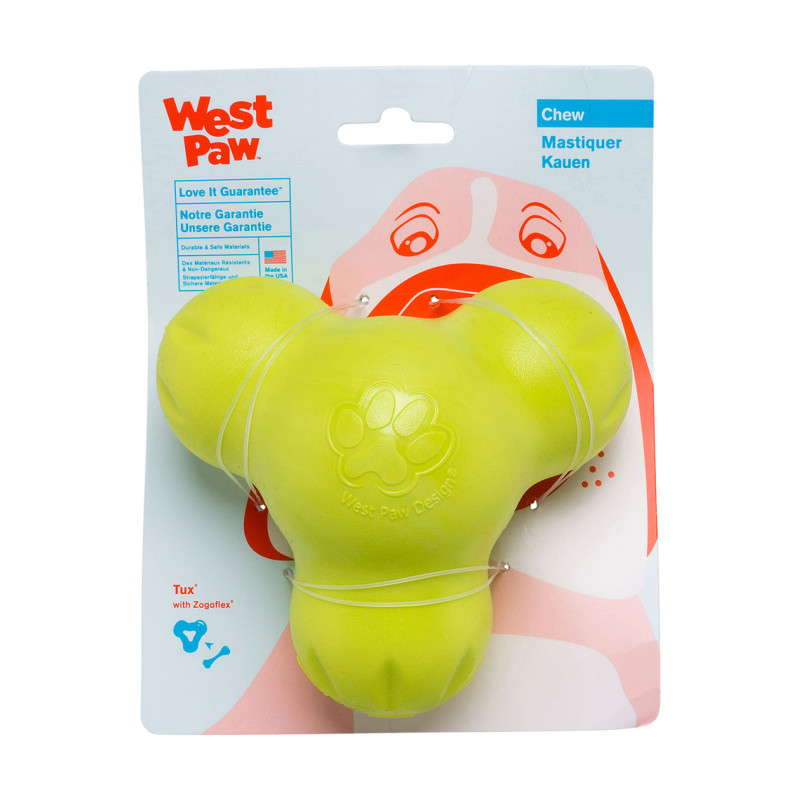 West Paw Tux Treat Toy игрушка для собак зеленая, 13 см - фото 2