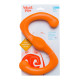 West Paw Bumi Tug Toy игрушка для собак оранжевая, 21 см - фото 2