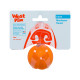 West Paw Jive Dog Ball игрушка для собак оранжевая, 5 см - фото 2
