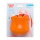 West Paw Toppl Dog Toy игрушка для собак оранжевая, 10 см - фото 2