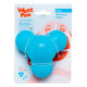 West Paw Tux Treat Toy игрушка для собак голубая, 10 см - фото 2
