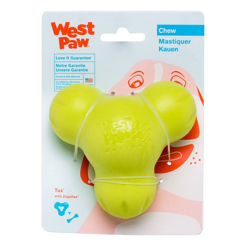 West Paw Tux Treat Toy игрушка для собак зеленая, 10 см - фото 2