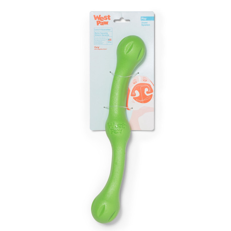 West Paw Zwig Toy игрушка для собак зеленая, 35 см - фото 2
