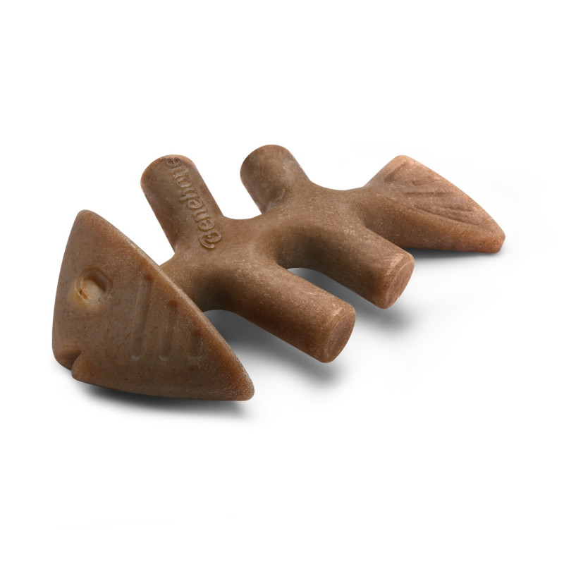 Benebone Fishbone Salmon игрушка для собак со вкусом лосося, 21 см - фото 2