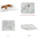 Outward Hound Best Frends Donut Shag Blanket Shag коврик для собак, серый, 101 см х 76 см - фото 5
