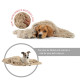 Outward Hound Best Friends Donut Shag Blanket Shag килимок для собак, бежевий, 101 х 76 см - фото 5