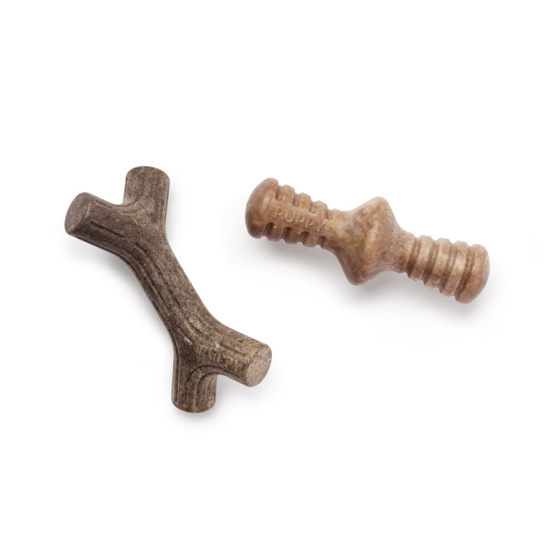 Benebone Puppy Pack Twig набор игрушек для щенят, 11 см - фото 5