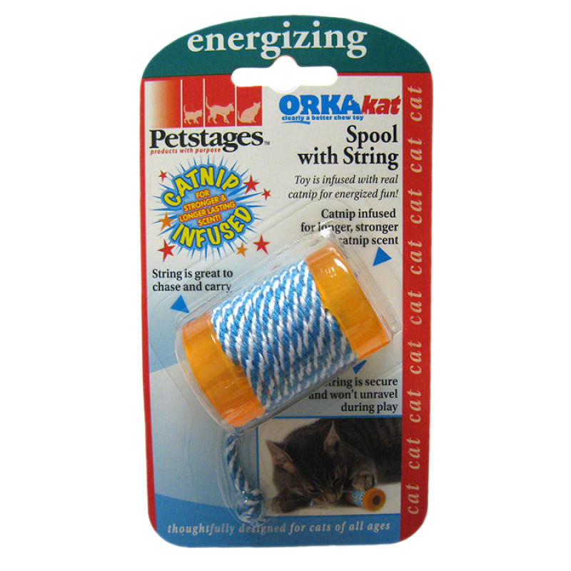 Outward Hound Petstages Orka Spool игрушка для котов, 5 см - фото 3