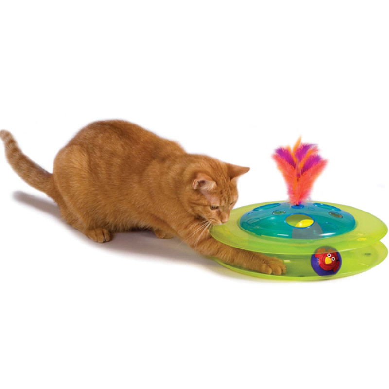 Outward Hound Petstages Sights & Sounds Birdie Chase игрушка для кошек - фото 2