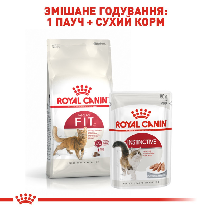 Royal Canin Fit 32 сухий корм для котів, що живуть у приміщенні 10 кг - фото 5