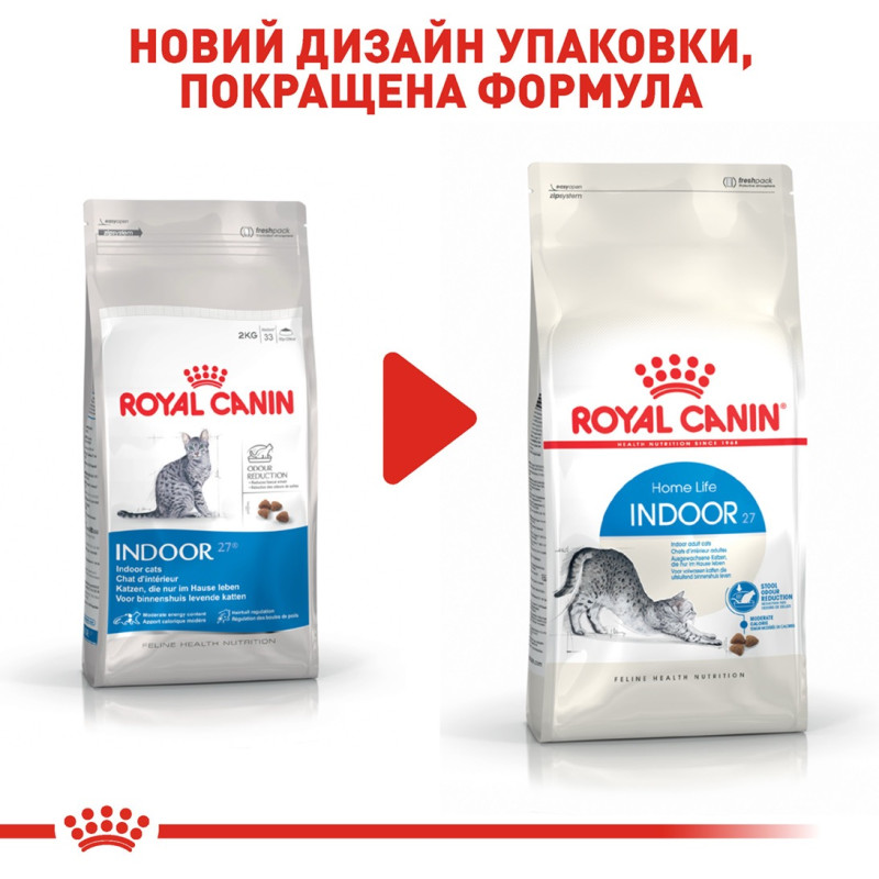 Royal Canin Indoor сухой корм для котов, живущих в помещении 4 кг - фото 8