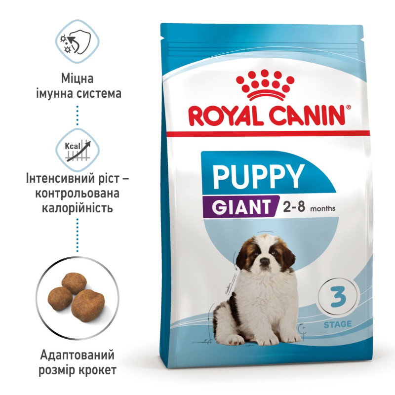 Royal Canin Giant Puppy сухой корм для щенят гигантских пород 1 кг - фото 2