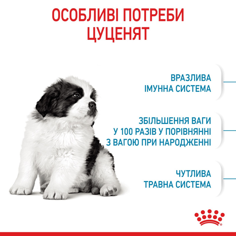 Royal Canin Giant Puppy сухой корм для щенят гигантских пород 15 кг - фото 4
