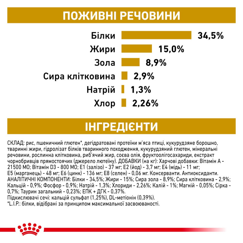 Royal Canin Urinary S/O Feline сухой корм для котов с мочекаменной болезнью 400 гр - фото 6
