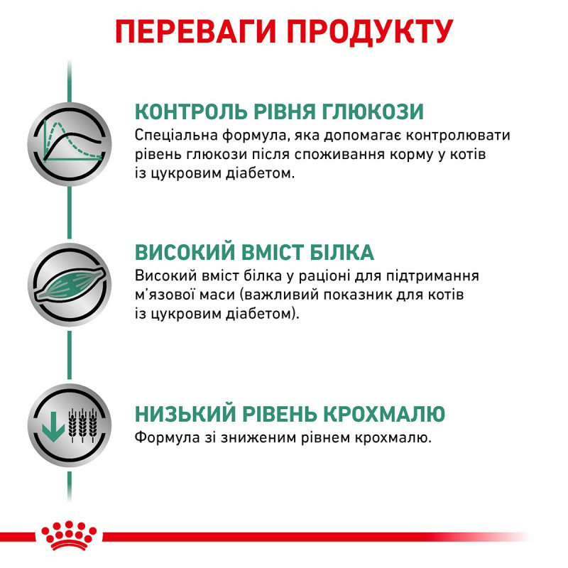 Royal Canin Diabetic Feline сухой корм для котов с диабетом 400 гр - фото 4
