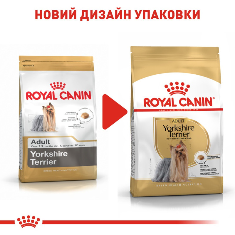Royal Canin Yorkshire Terrier Adult сухой корм для собак породы йоркширский терьер 1.5 кг - фото 6