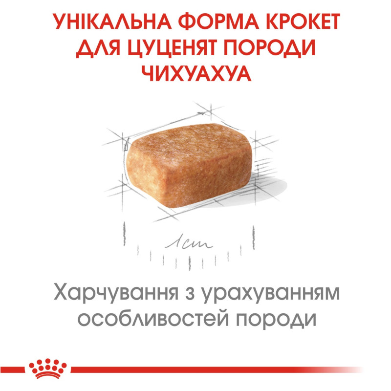 Royal Canin Chihuahua Puppy сухой корм для щенят породы чихуахуа 0.5 кг - фото 3
