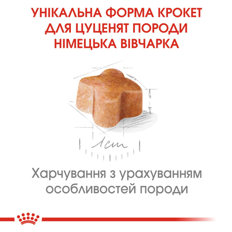 Royal Canin German Shepherd Puppy сухой корм для щенят породы немецкая овчарка 12 кг - фото 3