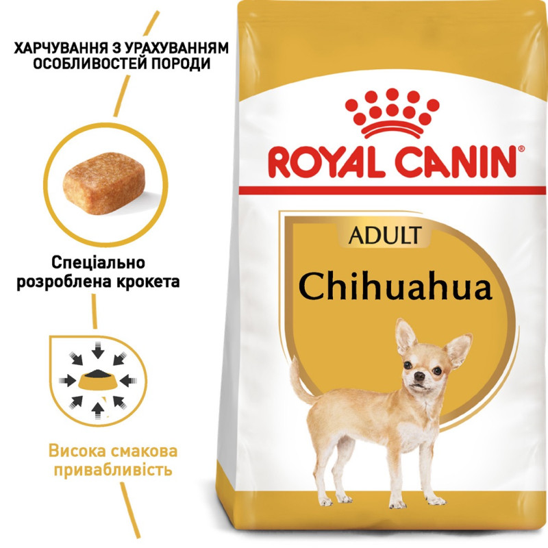 Royal Canin Chihuahua Adult сухой корм для собак породы чихуахуа 1.5 кг - фото 2