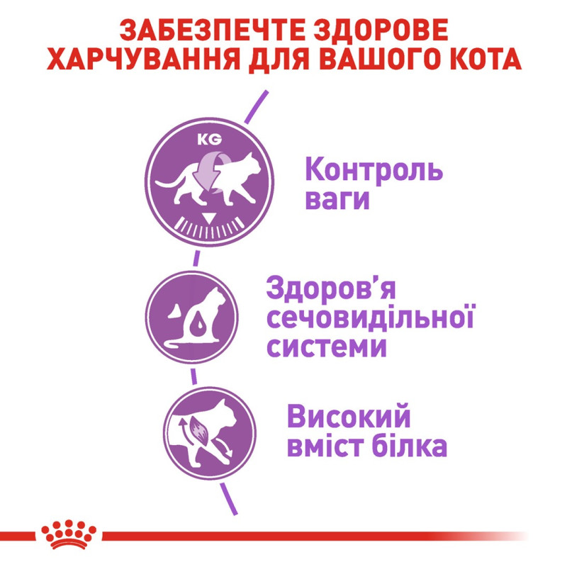 Royal Canin Sterilised сухой корм для стерилизованных котов 400 гр - фото 3