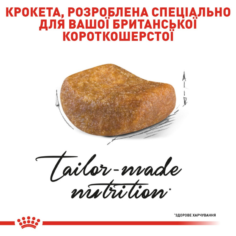 Royal Canin British Shorthair сухой корм для котов породы британец 2 кг - фото 4