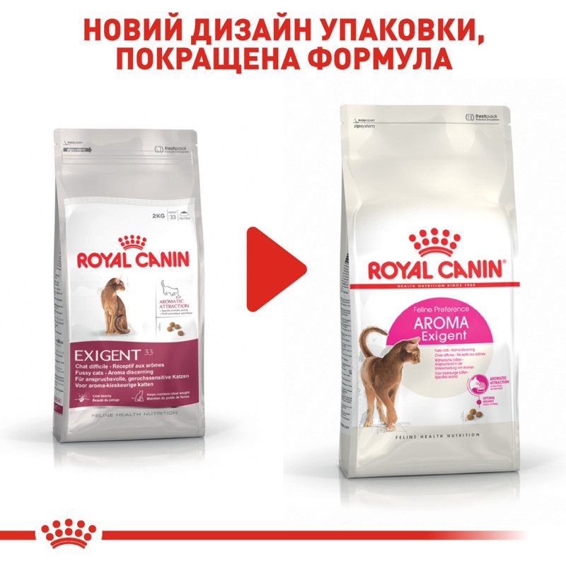 Royal Canin Exigent Aromatic Attraction сухий корм для вибагливих котів 2 кг - фото 6