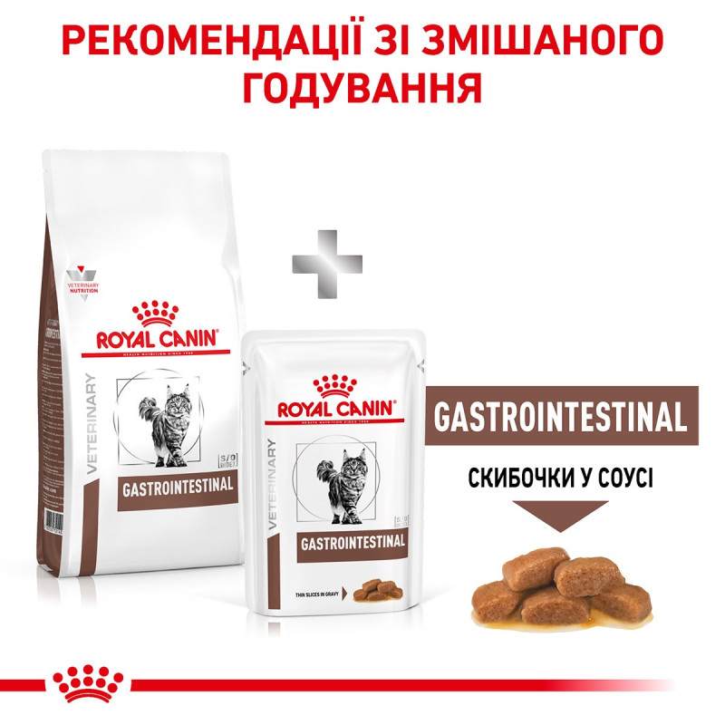 Royal Canin Gastrointestinal Feline сухой корм для котов при нарушениях пищеварения 4 кг - фото 8