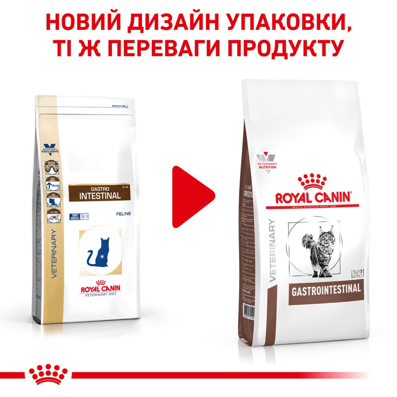 Royal Canin Gastrointestinal Feline сухой корм для котов при нарушениях пищеварения 4 кг - фото 10