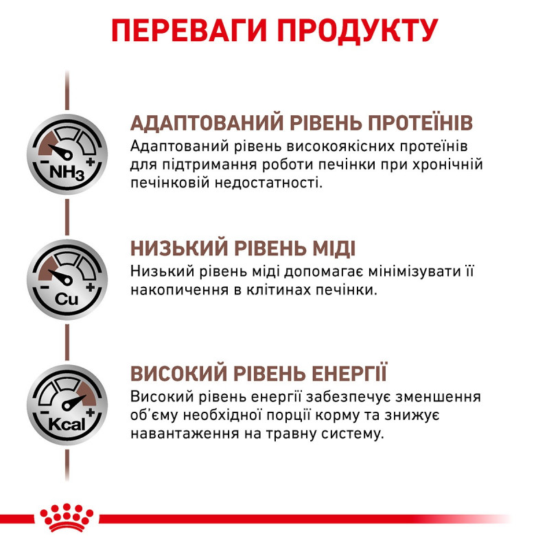 Royal Canin Hepatic Canine сухий корм для собак із захворюваннями печінки, 1.5 кг - фото 4