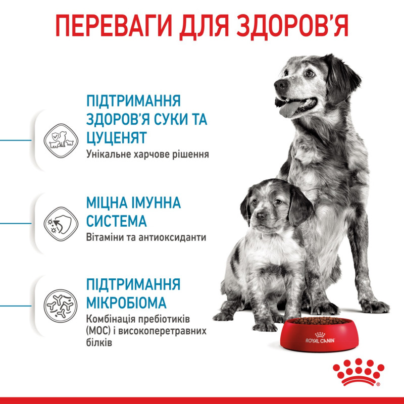 Royal Canin Medium Starter сухой корм для щенят средних пород 1 кг - фото 4