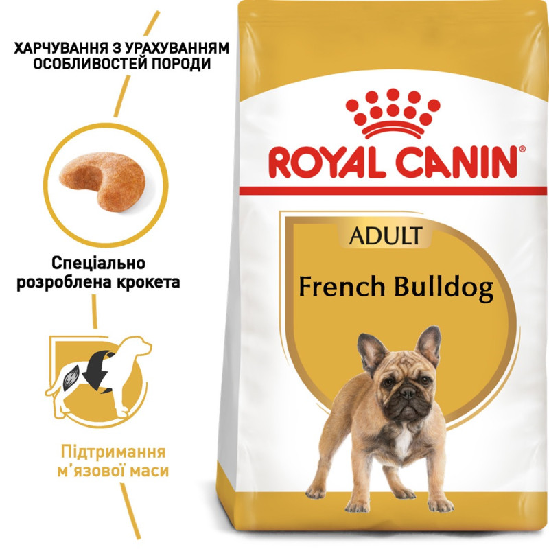 Royal Canin French Bulldog сухой корм для собак породы французский бульдог 3 кг - фото 2
