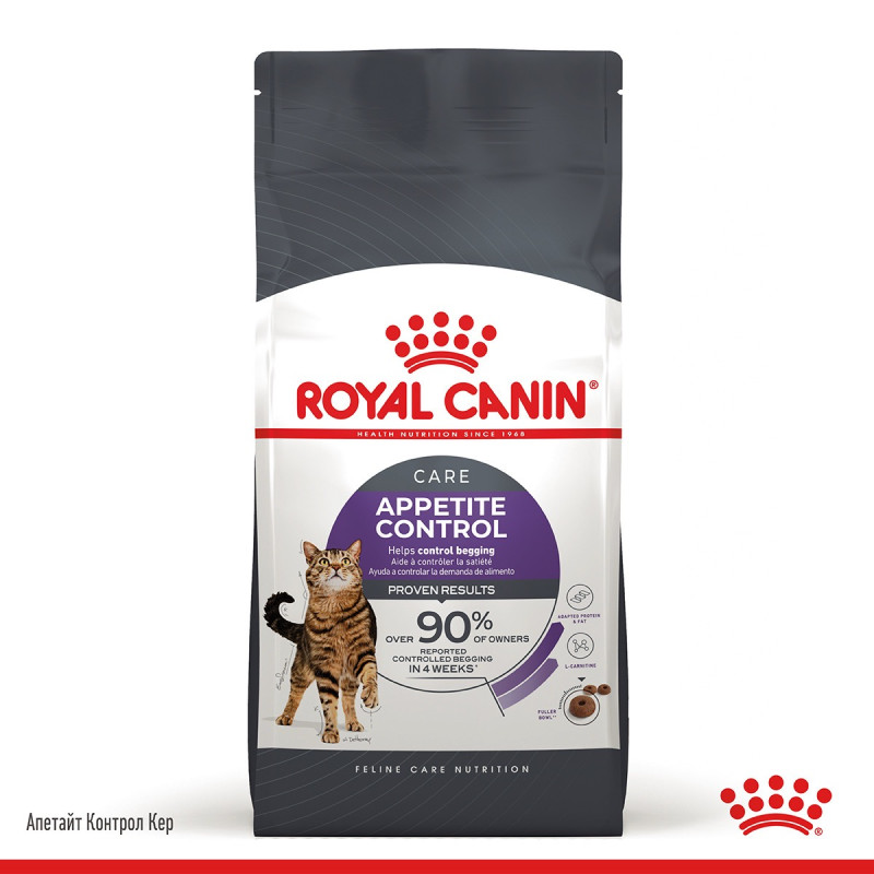 Royal Canin Appetite Control сухой корм для котов склонных к набору веса 2 кг - фото 2