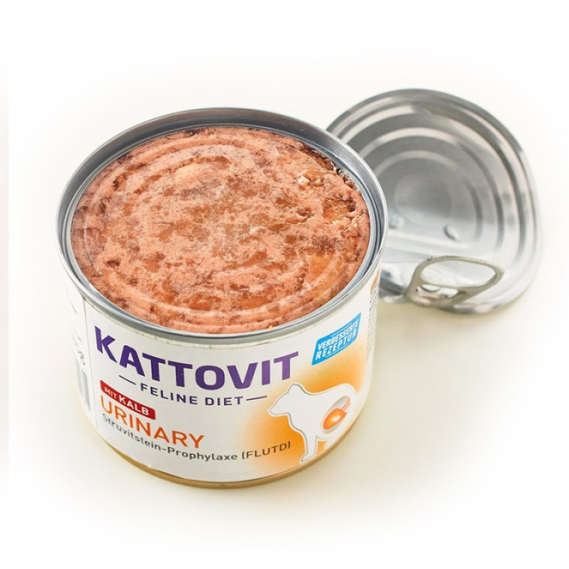 Kattovit Veterinary Urinary Chicken вологий корм для котів із захворюваннями сечовивідних шляхів, 185 гр - фото 2