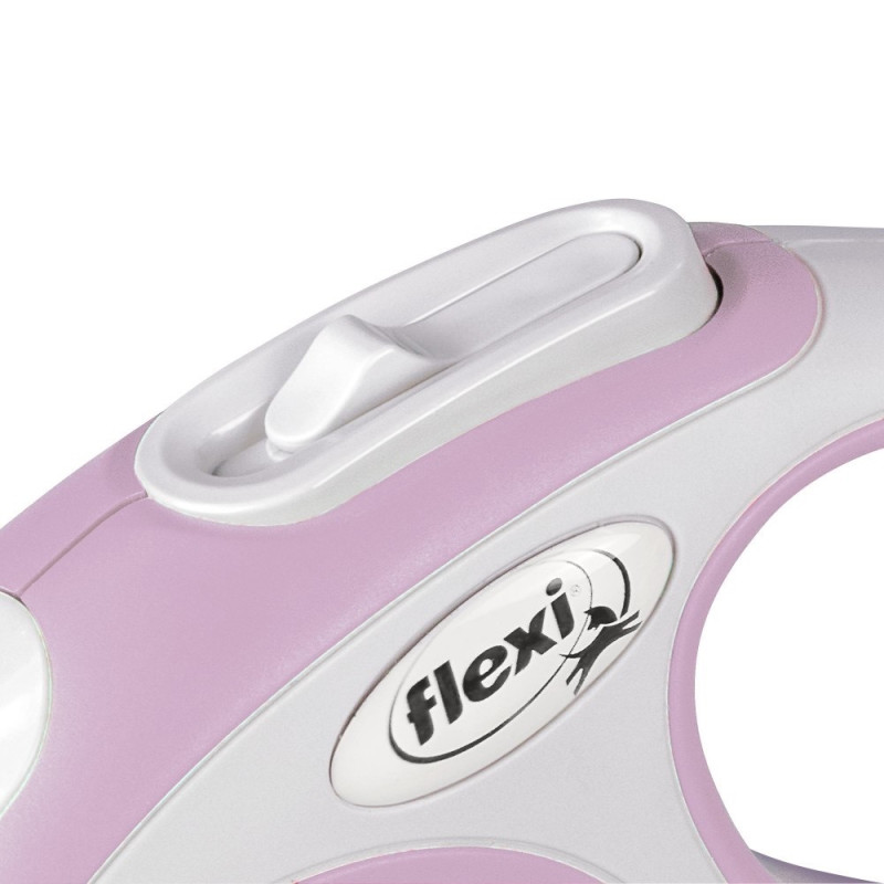 Flexi New Comfort XS рулетка для собак, стрічка 3 м, рожевий - фото 3