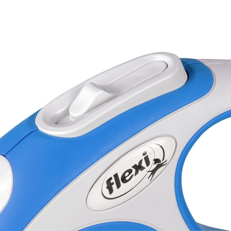 Flexi New Comfort XS рулетка для собак, стрічка 3 м, синій - фото 3