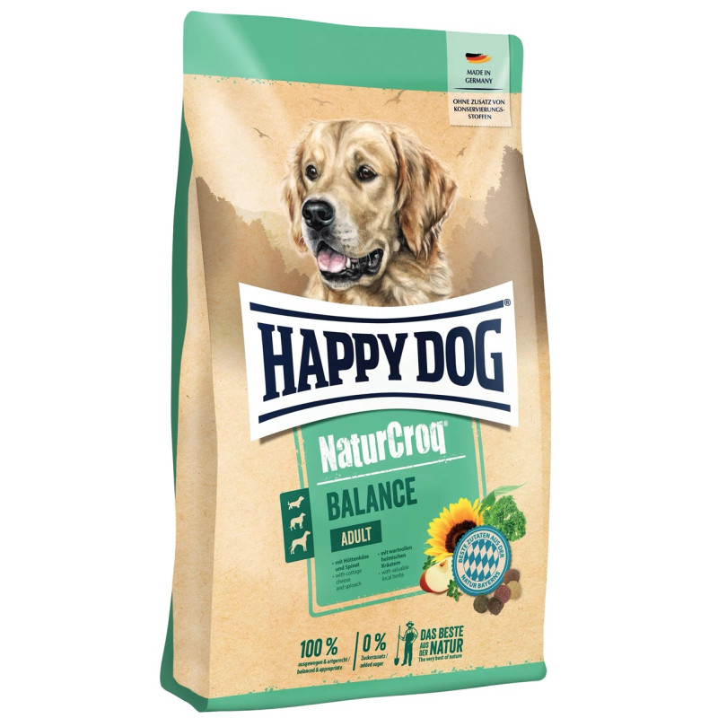 Happy Dog NaturCroq Balance сухий корм для собак з птахом, 4 кг - фото 2