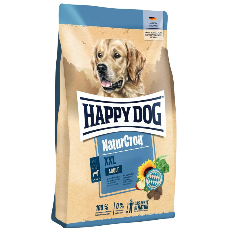 Happy Dog NaturCroq XXL сухой корм для собак крупных пород с птицей, 15 кг - фото 3