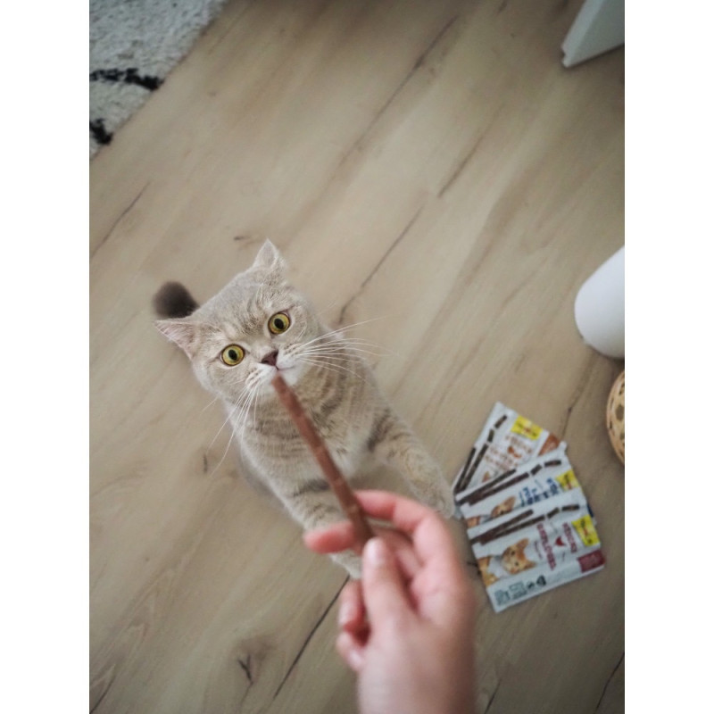 GimCat Sticks Poultry ласощі для котів з птахом, 4 шт - фото 3