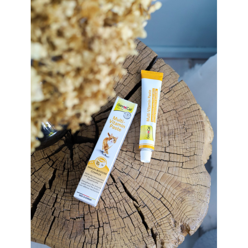 GimCat Multi-Vitamin Paste мультивитаминная паста для кошек, 50 гр - фото 5