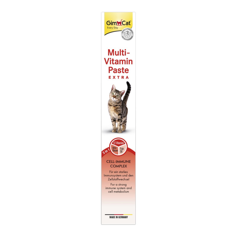 GimCat Multi-Vitamin Paste Extra мультивітамінна паста для котів, 200 гр - фото 2