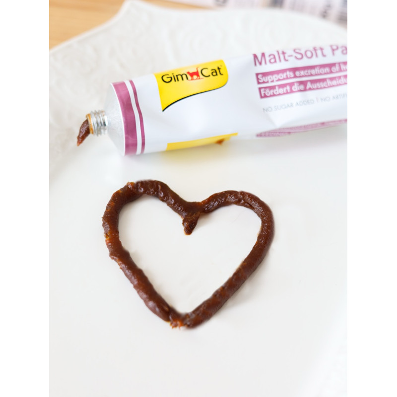 GimCat Malt-Soft Extra мальт-паста для вывода шерсти из желудка кошек, 100 гр - фото 3
