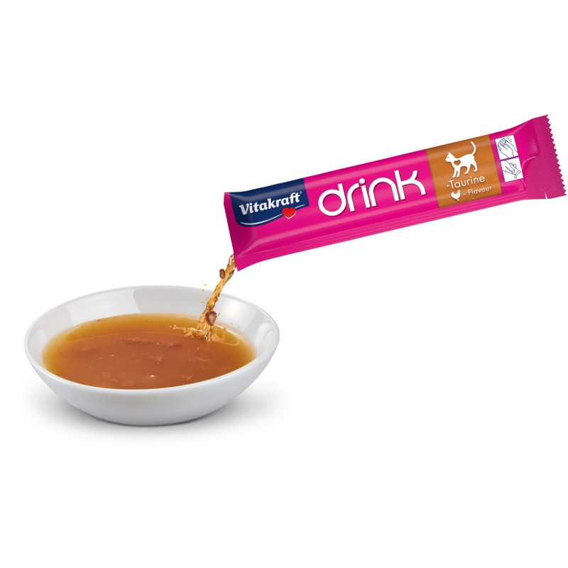 Vitakraft Drink Chicken ласощі для котів з куркою, 5 шт х 30 гр - фото 3