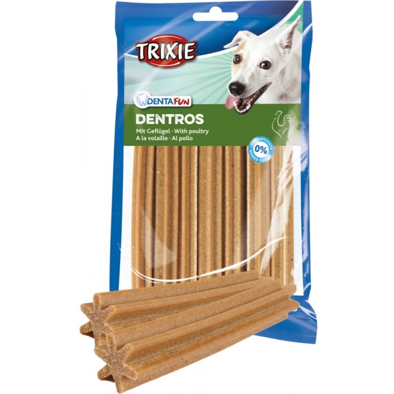 Trixie Denta Fun Dentros лакомство для собак с мясом птицы, 180 гр - фото 3