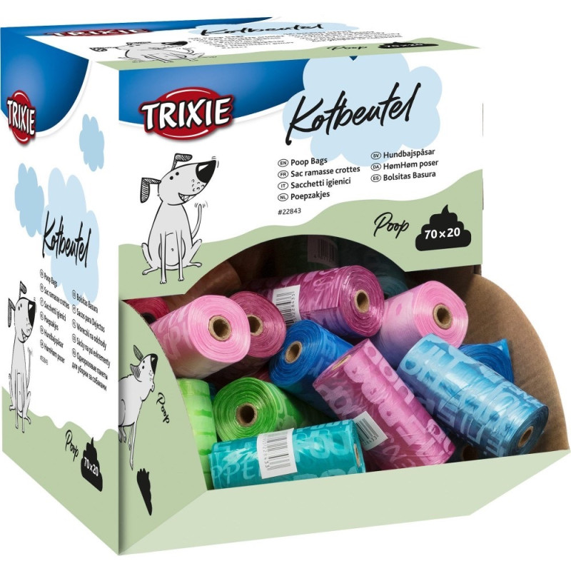 Trixie пакети для прибирання за собакою, 20 шт/рулон - фото 8