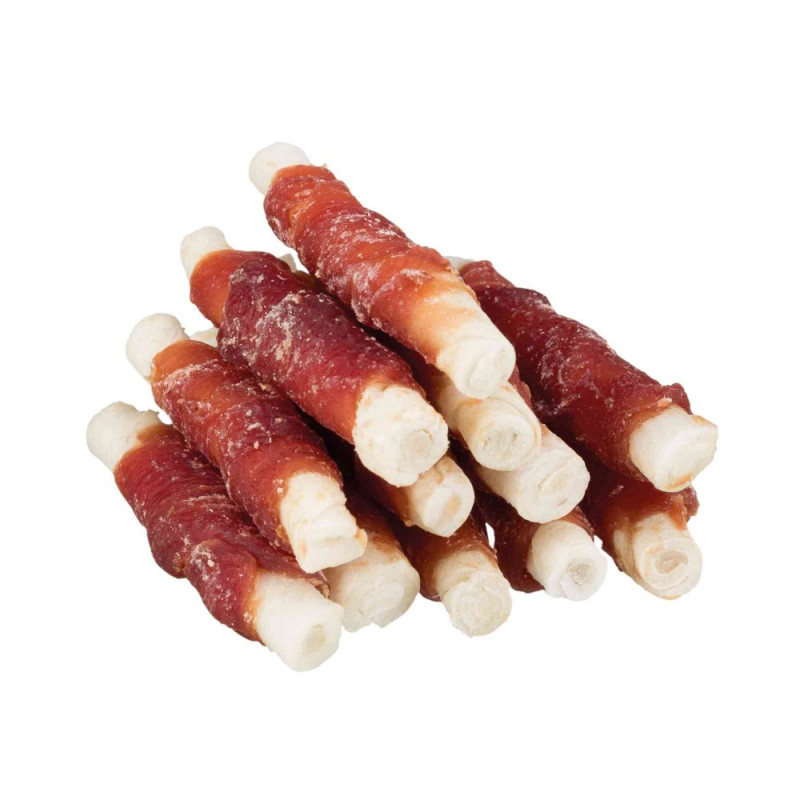 Trixie Denta Fun Mini Chewing Rolls лакомство для собак с уткой, 120 гр - фото 2