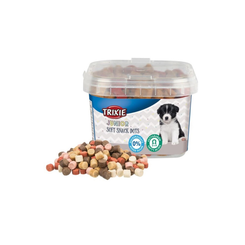 Trixie Junior Soft Snack Dots лакомство для щенков с Омега-3, 140 гр - фото 3