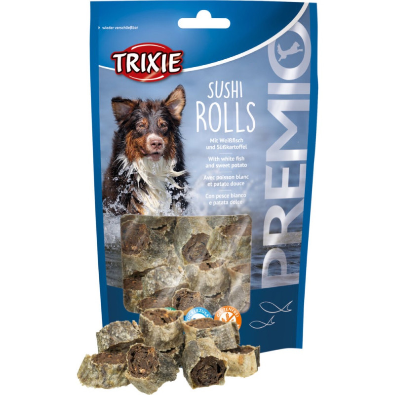 Trixie Premio Sushi Rolls лакомство для собак с рыбой, 100 гр - фото 3